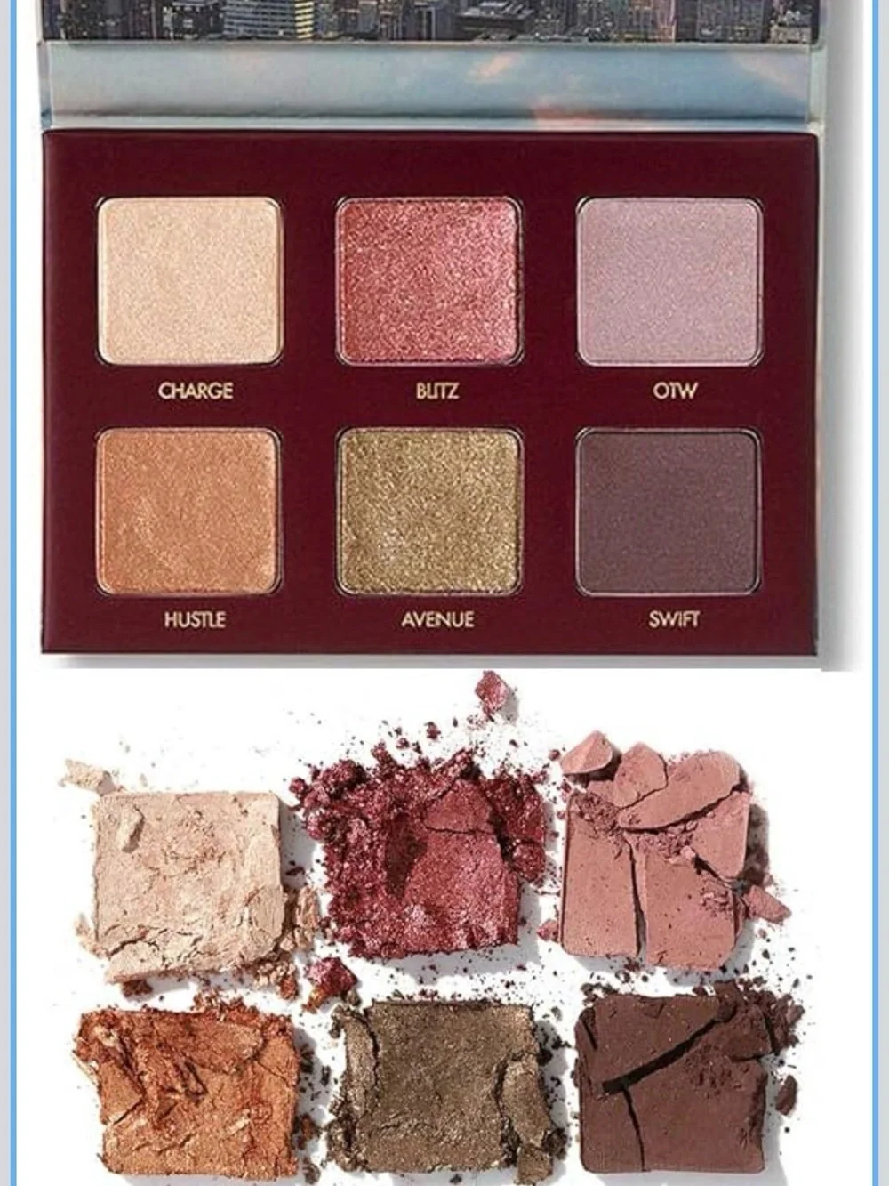 Wander Beauty Wanderess Rush Eyeshadow Palette — Pink, Gold, Bronze Shades